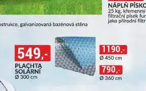 Baumax Plachta solární 360 cm nabídka