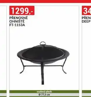 Baumax Přenosné ohniště nabídka