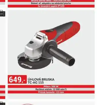 Baumax Úhlová bruska nabídka