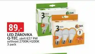 Baumax Led žárovka nabídka
