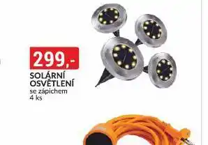 Baumax Solární osvětlení nabídka