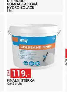 Baumax Finální stěrka nabídka