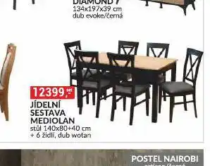 Baumax Jídelní sestava mediolan nabídka