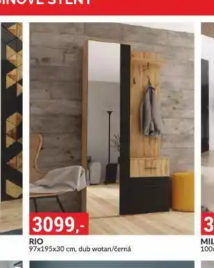 Baumax Předsíňová stěna rio nabídka