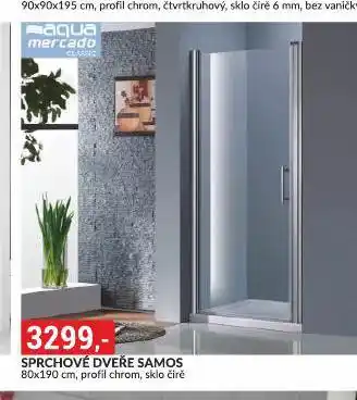 Baumax Sprchové dveře samos nabídka