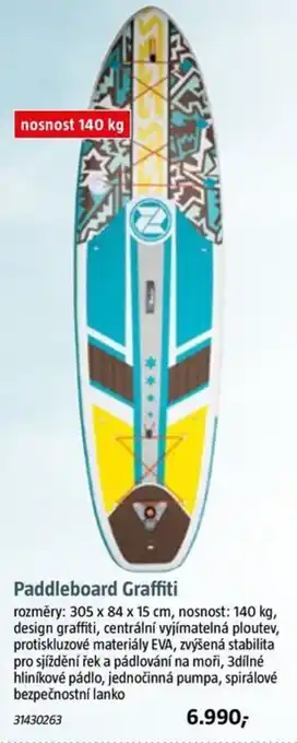 Bauhaus Paddleboard Graffiti nabídka