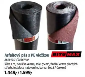 Bauhaus Asfaltový pás s PE vložkou nabídka