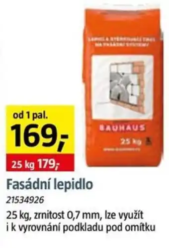 Bauhaus Fasádní lepidlo nabídka