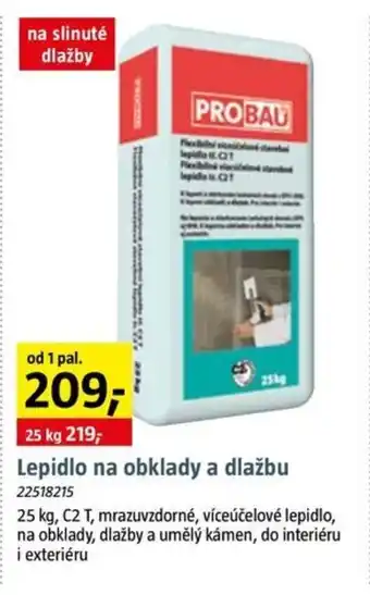 Lepidlo na obklady a dlažbu