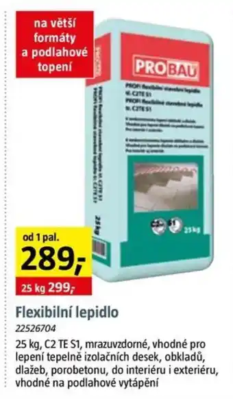 Flexibilní lepidlo