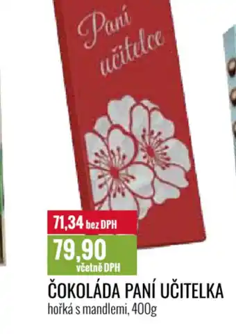 Ratio ČOKOLÁDA PANÍ UČITELKA nabídka