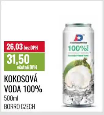 Ratio KOKOSOVÁ VODA 100% 500 ml nabídka
