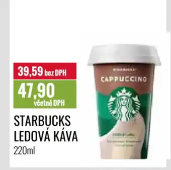 Ratio STARBUCKS LEDOVÁ KÁVA 220ml nabídka