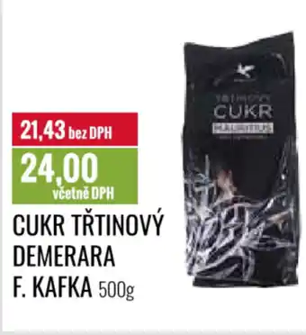 Ratio CUKR TŘTINOVÝ DEMERARA F. KAFKA nabídka