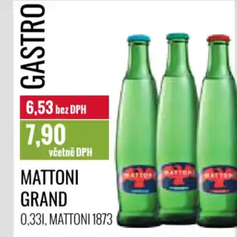 Ratio MATTONI GRAND 0.33L nabídka