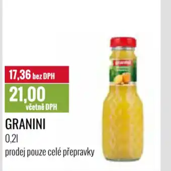 Ratio GRANINI 0.2L nabídka