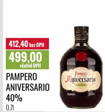 Ratio PAMPERO ANIVERSARIO 40% 0.7L nabídka