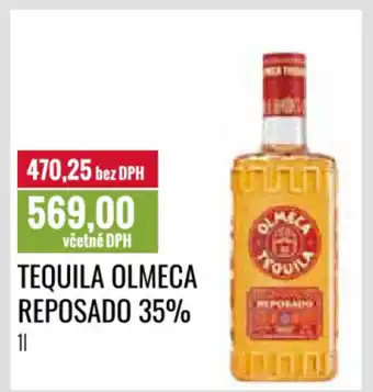 Ratio TEQUILA OLMECA REPOSADO 35% nabídka