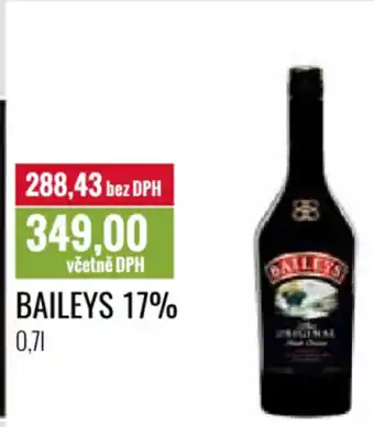 Ratio BAILEYS 17% 0.7 l nabídka