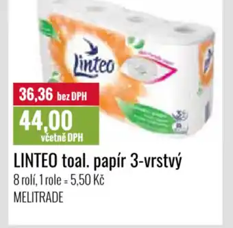 Ratio LINTEO toal. papír 3-vrstvý nabídka