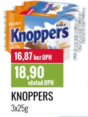 Ratio KNOPPERS 3x25g nabídka