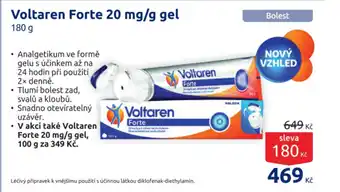 Benu Voltaren Forte 20 mg/g gel nabídka