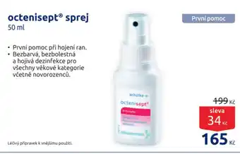 Benu Octenisept sprej nabídka