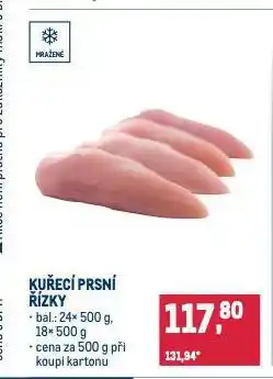 Makro Kuřecí prsní řízky nabídka