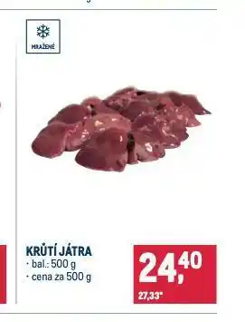 Makro Krůtí játra nabídka