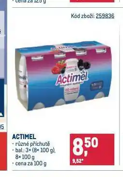 Makro Actimel nabídka