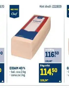 Makro Eidam 40% nabídka