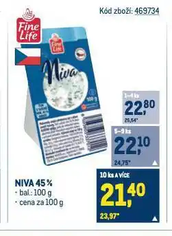 Makro Niva 45% nabídka
