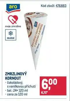 Makro Zmrzlinový kornout nabídka