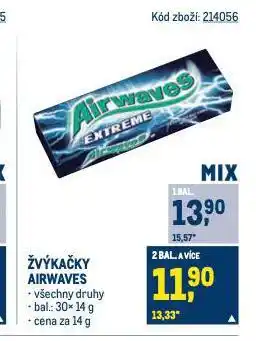 Makro Žvýkačky airwaves nabídka