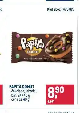 Makro Papita donut nabídka