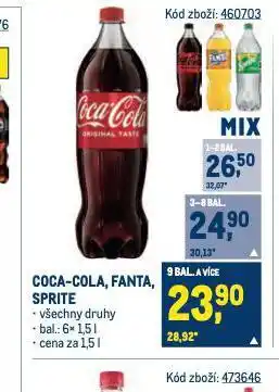 Makro Coca-cola nabídka