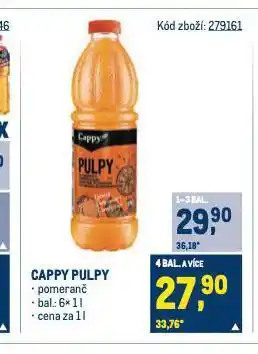 Makro Cappy pulpy nabídka