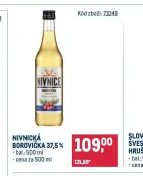 Makro Nivnická borovička nabídka