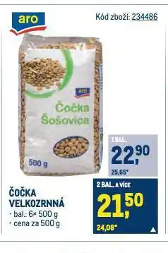 Makro Čočka velkozrnná nabídka