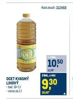 Makro Ocet kvasný lihový nabídka