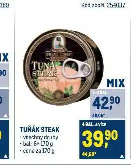 Makro Tuňák steak nabídka