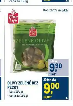 Makro Olivy zelené bez pecky nabídka