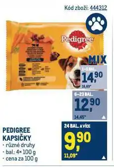 Makro Pedigree kapsičky pro psy nabídka