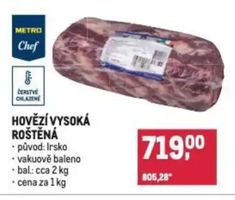 Makro HOVĚZÍ VYSOKÁ ROŠTĚNÁ nabídka