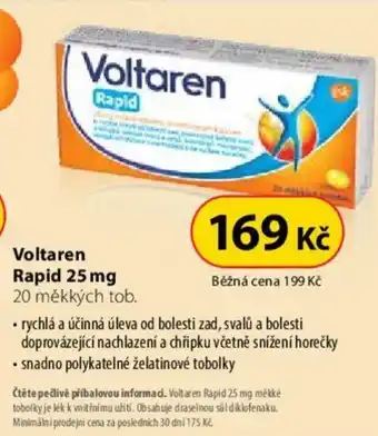 Dr. Max Voltaren Rapid 25 mg nabídka