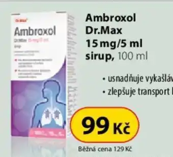 Dr. Max Ambroxol Dr.Max 15 mg/5 ml sirup, 100 ml nabídka