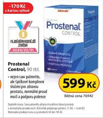Dr. Max Prostenal Control, 90 tbl. nabídka