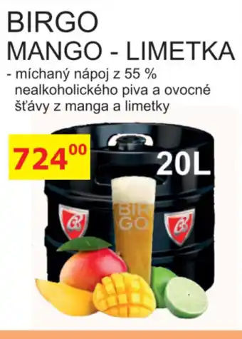 BIRGO MANGO - LIMETKA