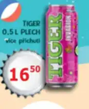 BENE Nápoje TIGER 0.5L PLECH nabídka