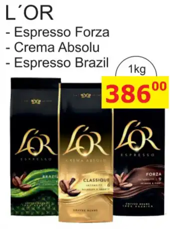 BENE Nápoje L'OR nabídka